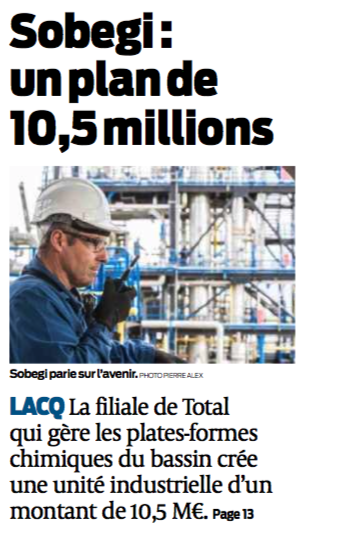 SOBEGI UN PLAN DE 10.5M€